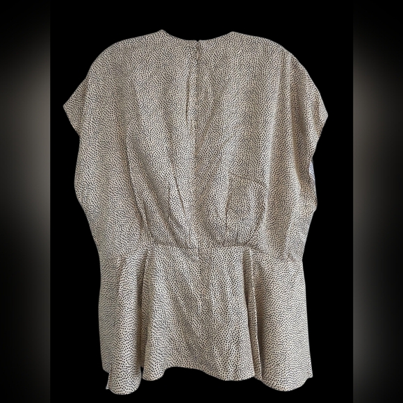 Sachin + Babi Graham Polka Dot Blouse Size Large - Picture 2 of 6